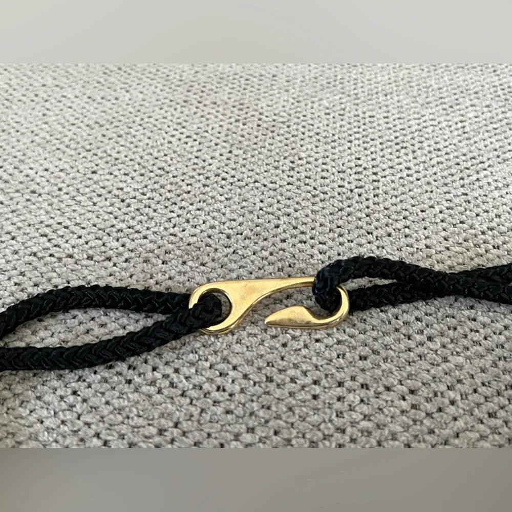 Vintage 80’s - 90’s Braided‎ Pearl Belt Lg